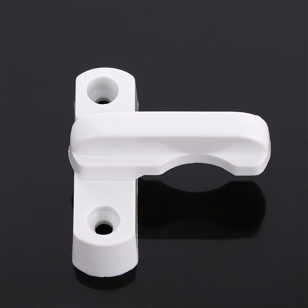 1 PC Plastic T-lock Steel Window Door Bolt Latch Buckle Anti Theft Secure Home Pull Handle Household Locks
