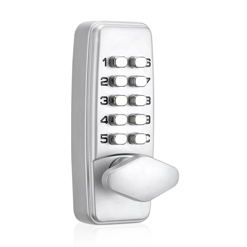 Digital Password Door Lock Mechanical Code Keyless Entry Door Lock Waterproof Generation Password Electronic Lock