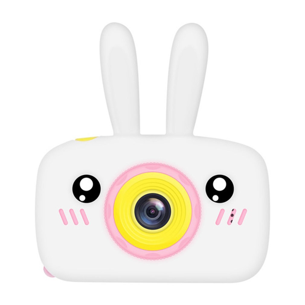 Digitale camera kindercamera speelgoed digitale kindercamera 18mp hd 2.4 inch scherm dual selfie videogame camcorder: 4