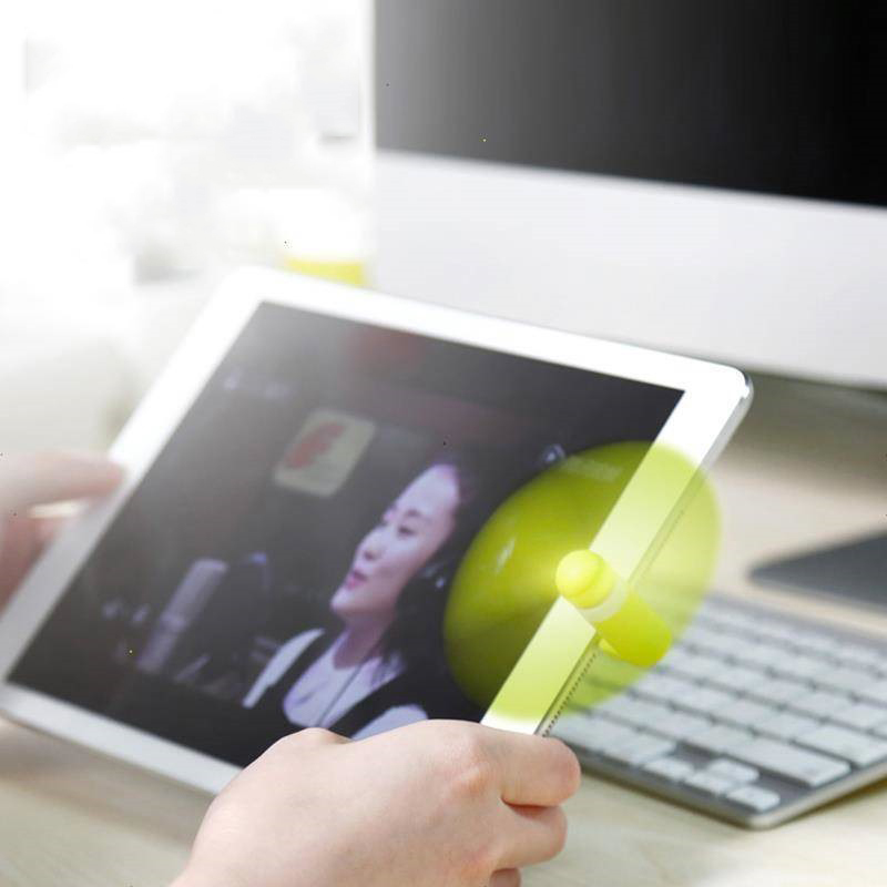 Usb Mini Fan DC5V Mini Koelventilator Voor Computer Mobiele Telefoon Notebook Draagbare Ventilator 2 Stuks