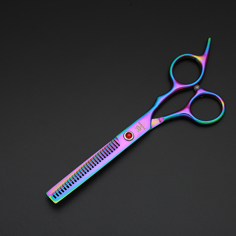 Kalmas kappersschaar set 6.0, kappersschaar set voor het knippen en uitdunnen van haar, salongereedschap