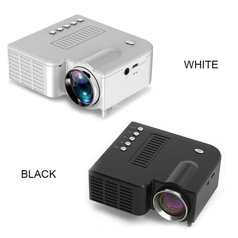 Unic UC28CB 1080P Draagbare Led Projector Cinema Theater Mini Projector Usb/Sd/Av Input Mini Entertainment projector Familie