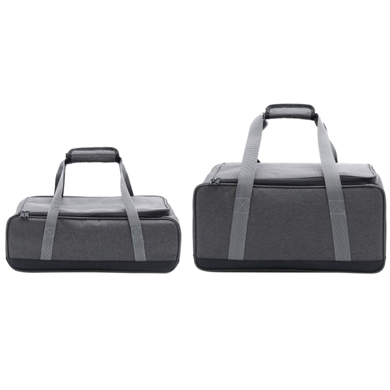 Draagbare Thermisch Geïsoleerde Lunchbox Tas - Bento Pouch Diner Container - Voedsel Opslag Tas