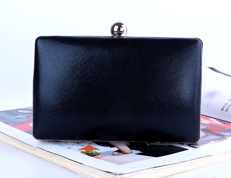 Black Evening Bag Ladies Wallet Party Club Handbag Clutches OL Style Bag 66-56
