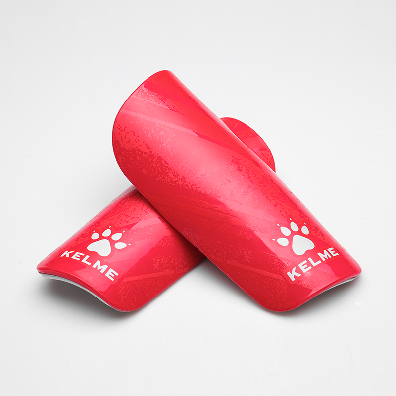 KELME espinilleras de fútbol protectores de fútbol almohadillas para adultos niños espinilleras calcetín ligero tablero de inserción niño entrenamiento Legging protector: L / Blanco