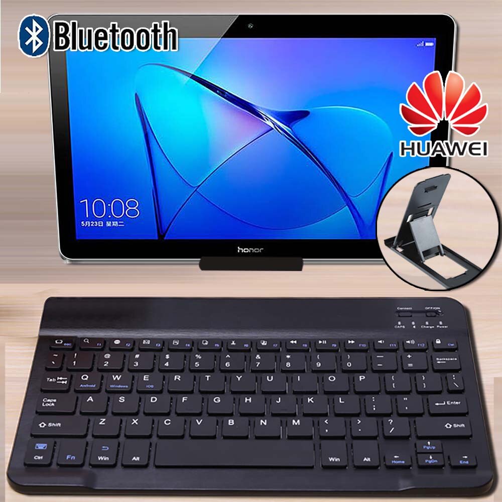 Teclado Bluetooth para tableta Huawei Honor Pad 5/Play Note 9,6 &quot;/WaterPlay 10,1/MediaPad 10/M2 10/M3 10/M5 10/M6 10,8