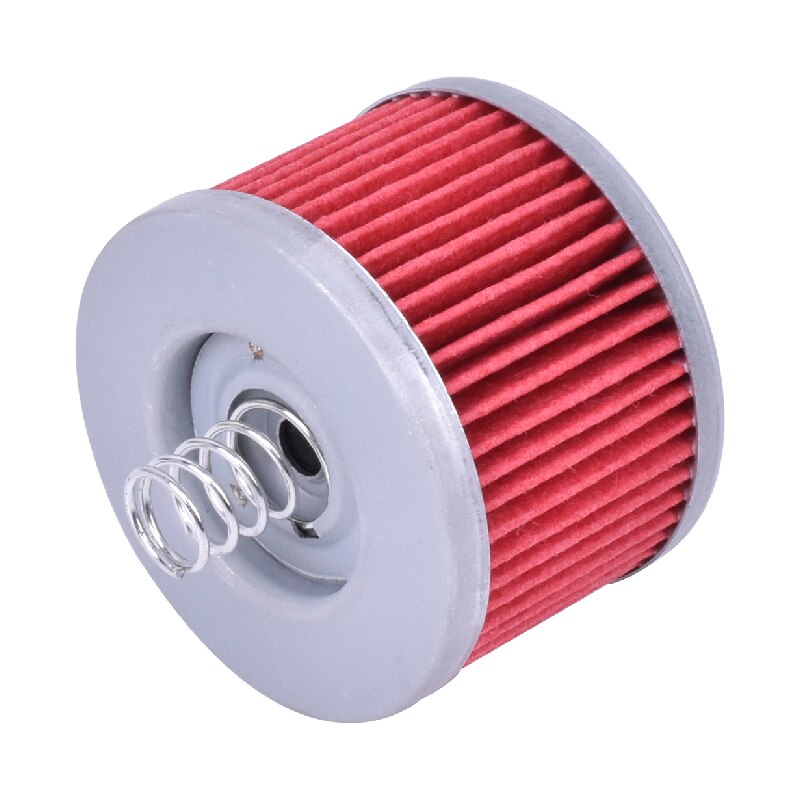 Filtro de aceite de motocicleta, accesorio para Bajaj CT 100 130 Boxer CT100 BM150 BM 150 115 calibre 135 Pulsar DD121181, 49mm x 36mm: 1pcs Red