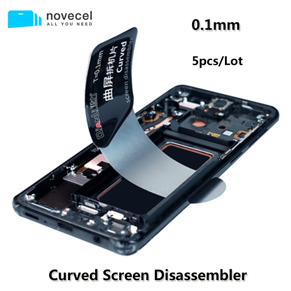 Qianli 0.1 Mm Ultra Dunne Pry Spudger Disassembler Kaart Gewijd Voor Samsung Iphone Ipad Gebogen Scherm Frame Scheiden Tool