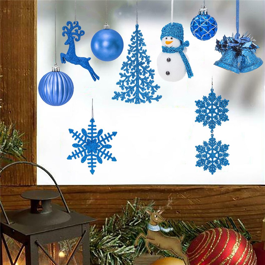 Kerstversiering uil op een tak muurstickers huisdecoratie doe-het-zelf raamstickers winkel etalage decoratie muurschildering