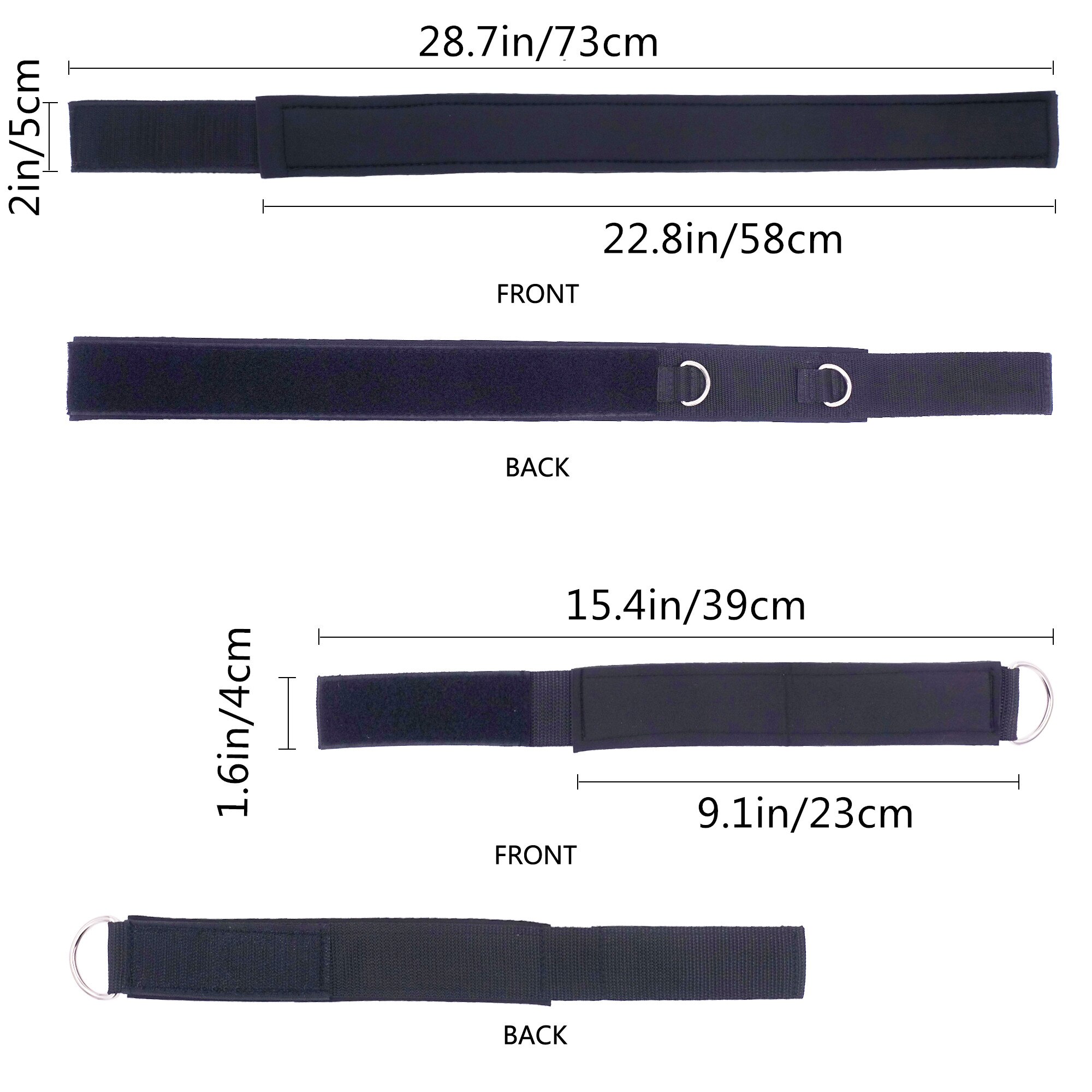 Speed and Agility Training Leg Resistance Bands Bonus Thigh Straps for Fitness Leg Strength Workout Football Running Training