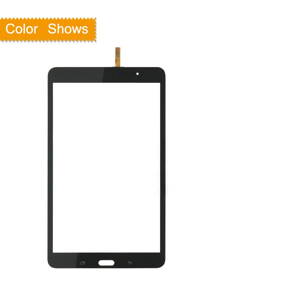 Voor samsung galaxy tab pro 8.4 sm-t321 t321 t325 wifi sm -t320 t320 touchscreen digitizer front glas paneel sensor touchscreen: T320 zwart geen cadeau