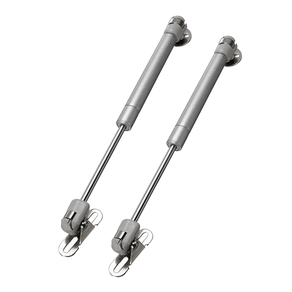 2-Pack 50N Hydraulic Lift Support Rod Stay Soft Close Hinge Gas Strut Shock