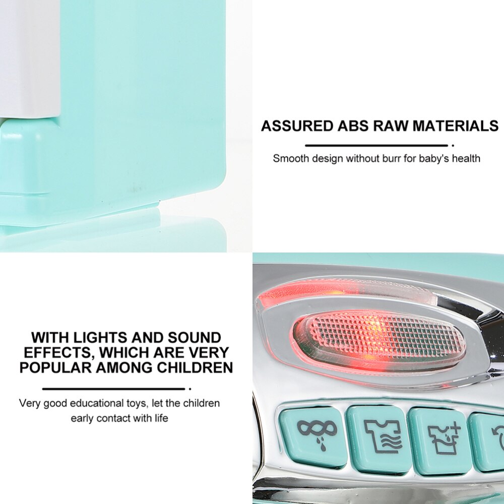 2PCS Miniature Oven Washing Machine Mini House Small Appliances Model