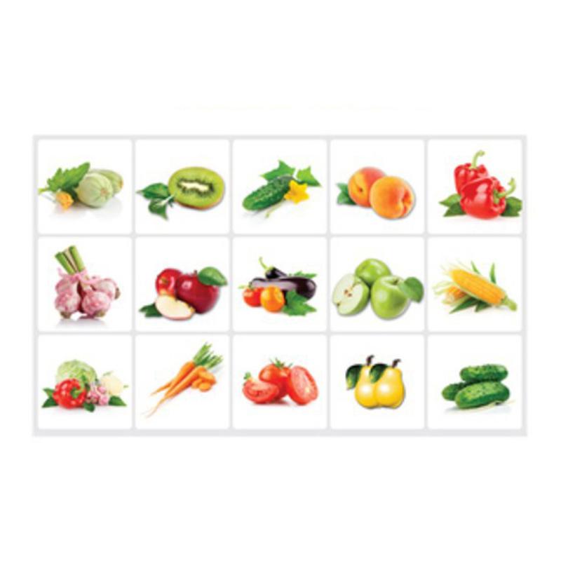 Fruit Kitchen Stickers Anti-oil Paste Waterproof Removable Wall Stickers Decals Wallpaper Tile Home Decor: Default Title