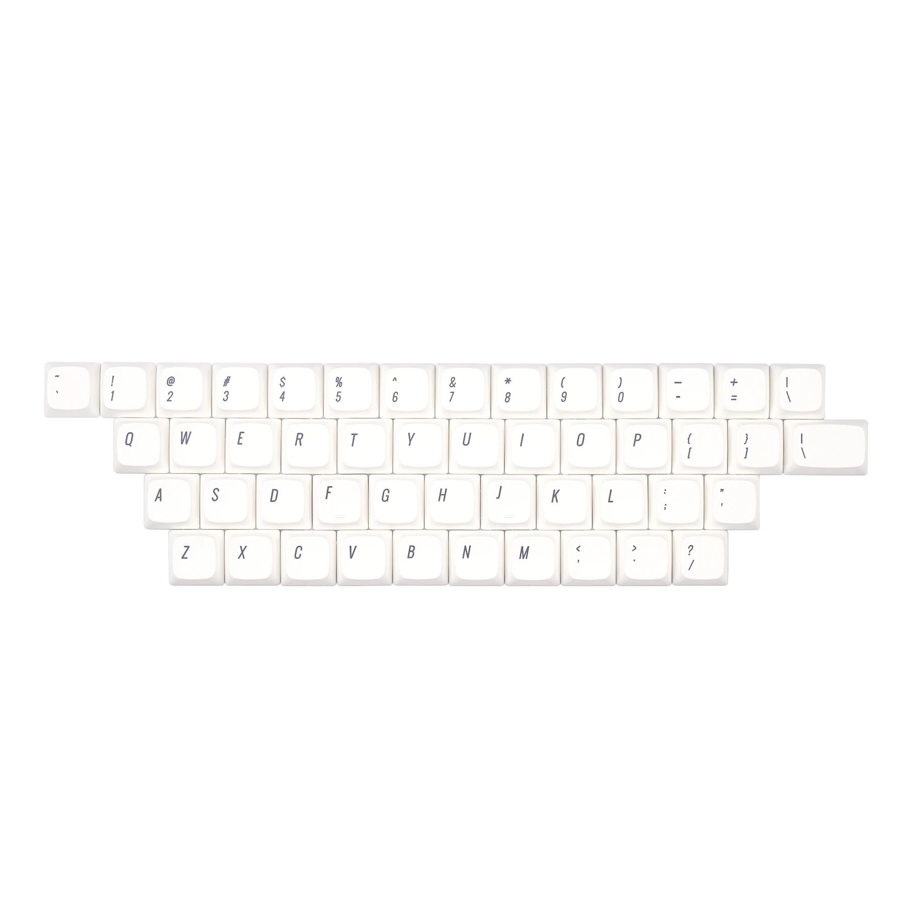 NP PBT English Alphas Keycaps: Default Title