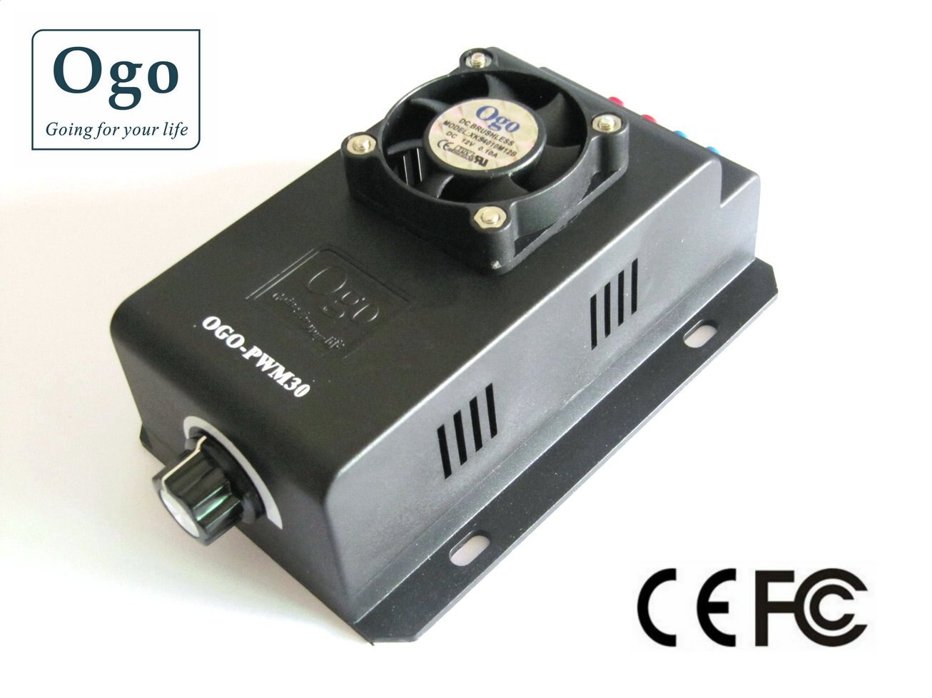 , 12/24V, 30A, HHO, PWM (OGO-PWM30), aprobación CE y FCC