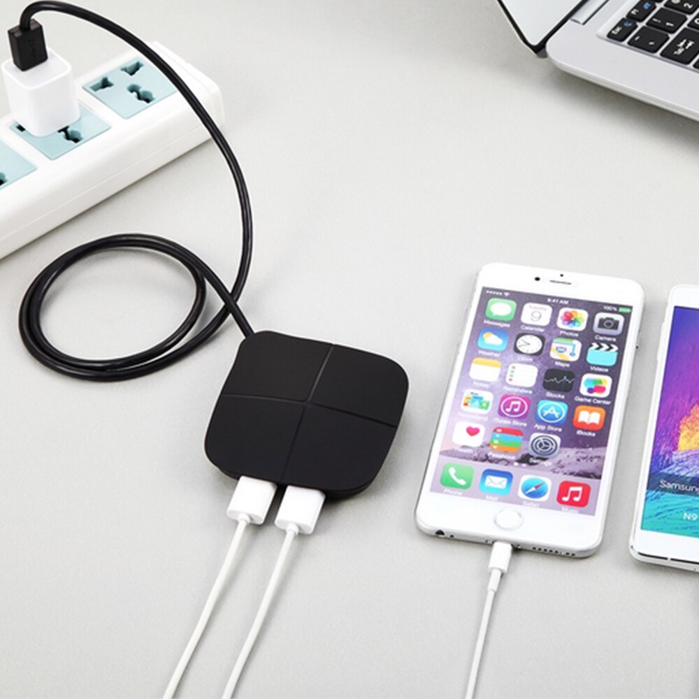 HC300 Highspeed 4 USB 2.0 & 3 USB 3.0 Combo 8 Poorten Fast Charger HUB met Schakelaar