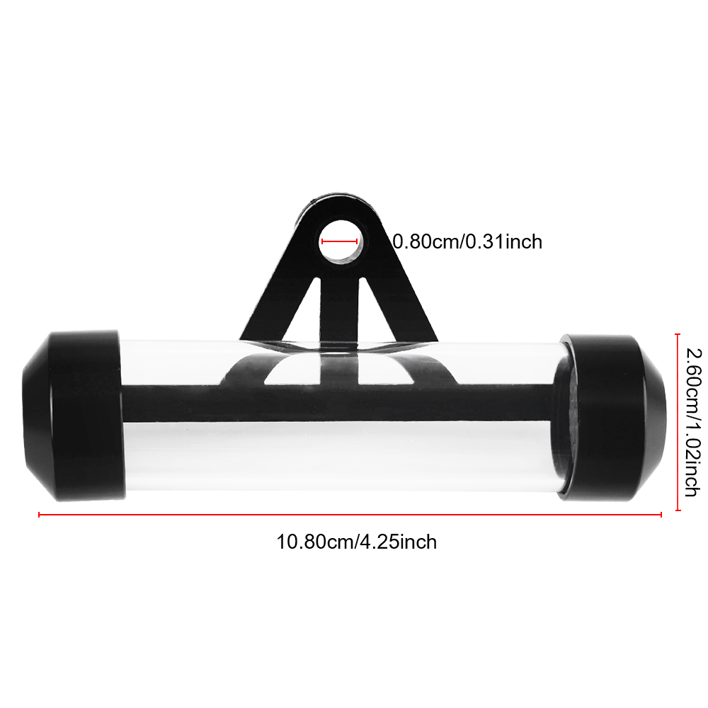 Motorfiets Belastingplaat Document Buishouder Universele Motor Scooter Accessoires Registratie Motorfiets Veilig Enkel Zwart Acryl
