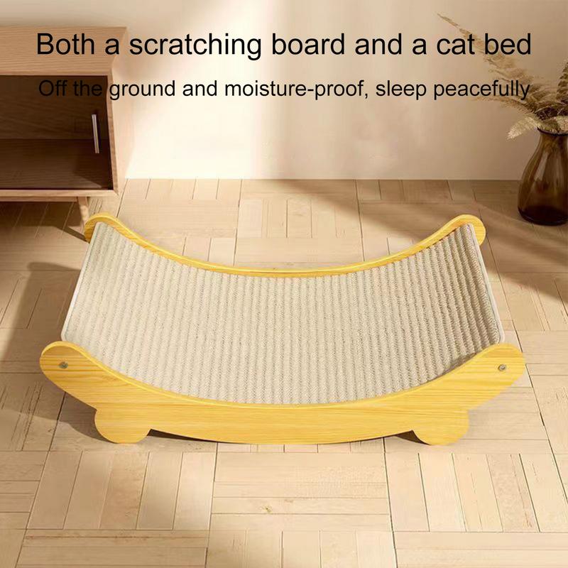 Rascador de Sisal para gatos, tablero rascador portátil para gatos, garra de molienda, juguetes para gatos, resistente al desgaste, poste rascador para mascotas, sillón reclinable para gatitos