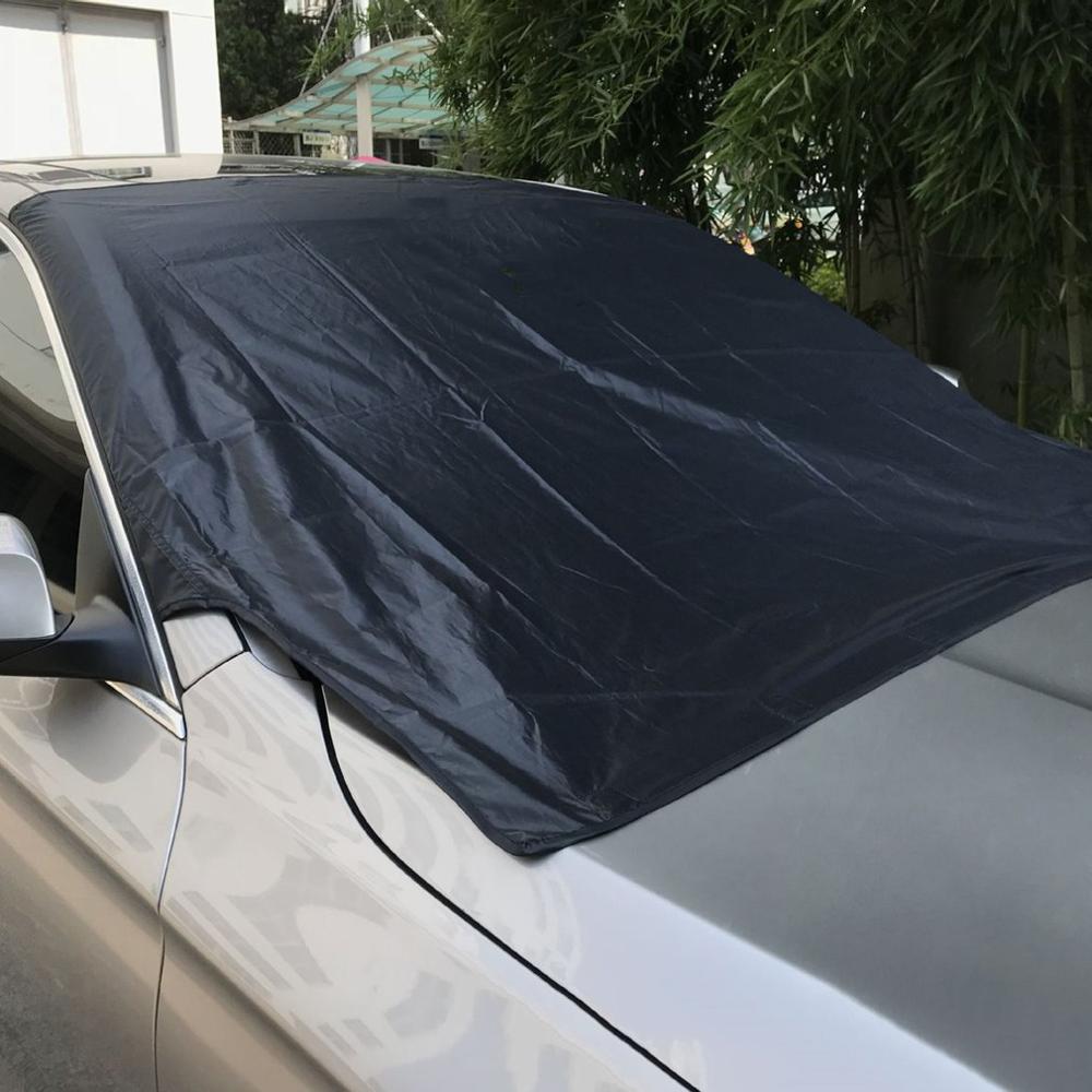 Auto Voorruit Zonnescherm Voorruit Sneeuw En Zonnescherm Voor Meest Weer Winter En Zomer Voor De Meeste Auto 'S