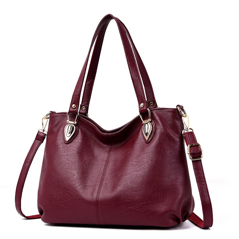 Women Leather Bags Famous Brands Handbag Casual Female Bag Tote Ladies Shoulder Bag Large Capacity Women Messenger bag