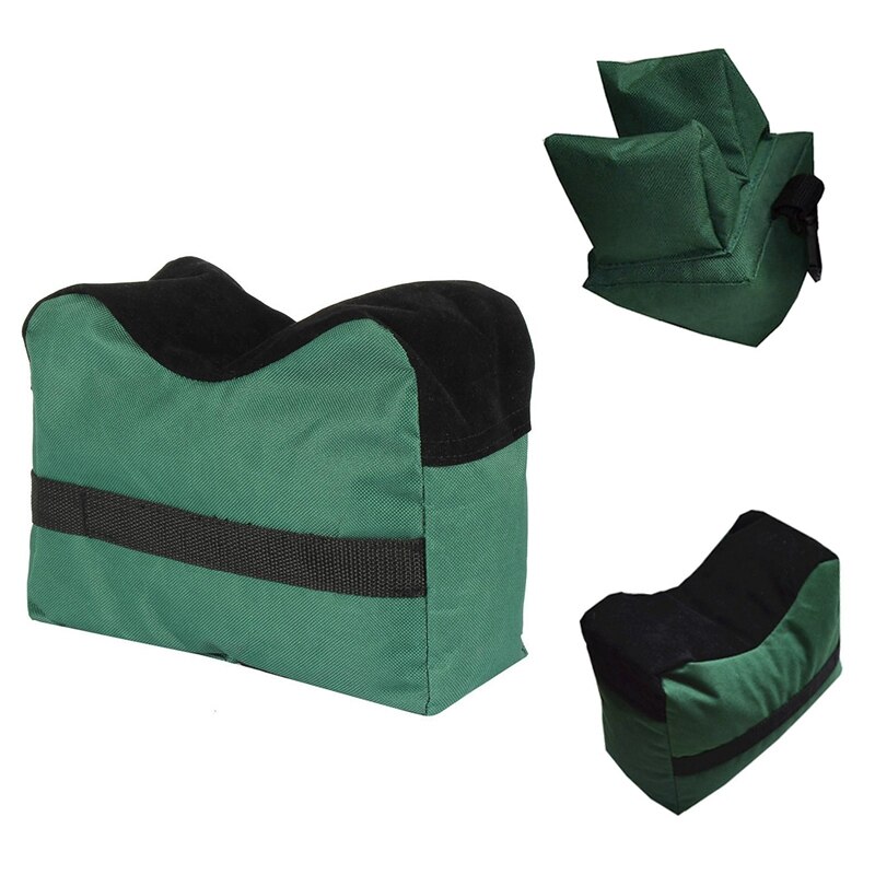 Portable Sport Front Rear Rest Bag Set Unfilled Stand