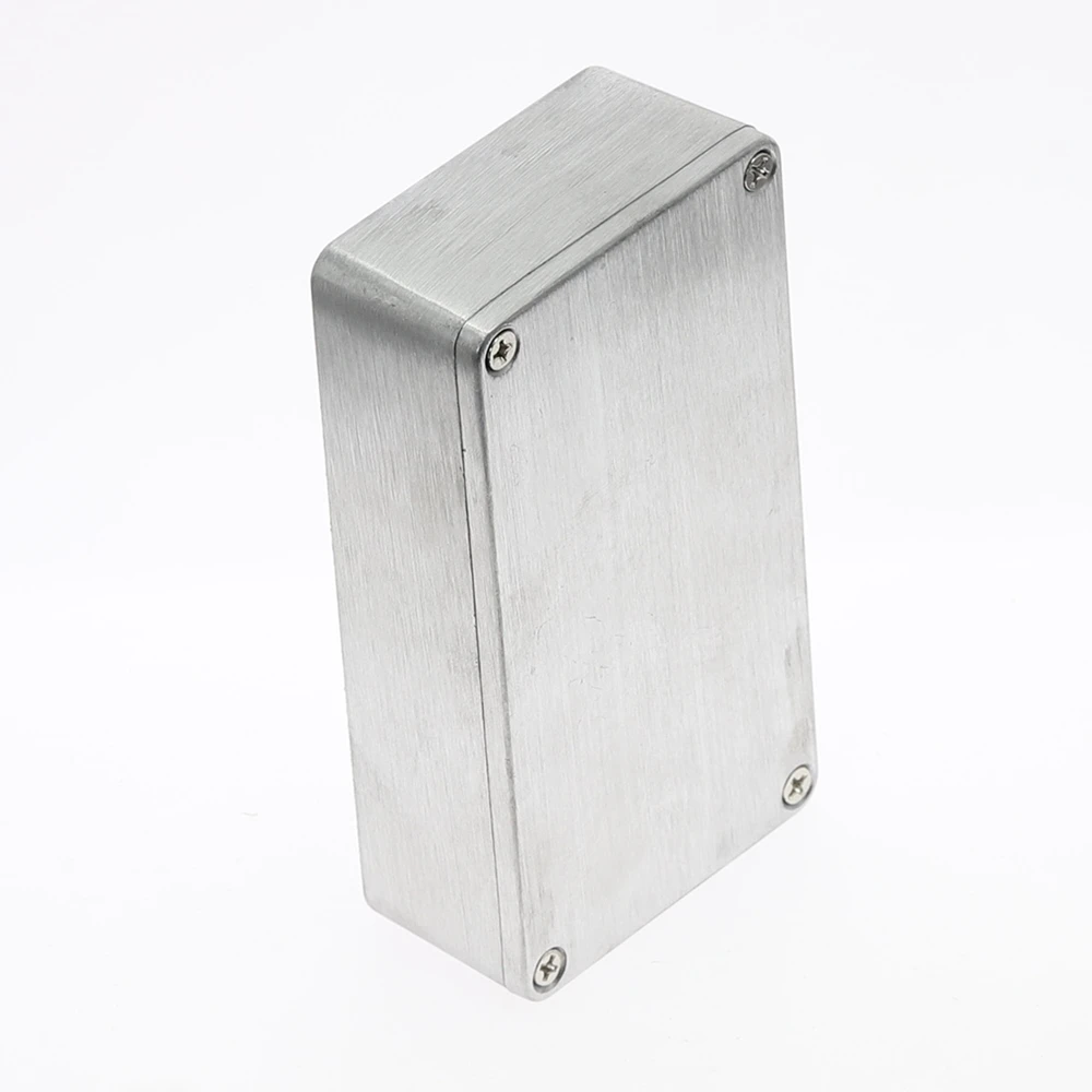 Aluminiumschassi för Gitarr Effektpedal Stil 1590 - Olika Storlekar