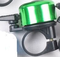 Bicycle Bell Alloy Mountain Bike Horn Sound Alarm For Safety outdoor Cycling Handlebar Protective Bell Ring Bike Accessories: green