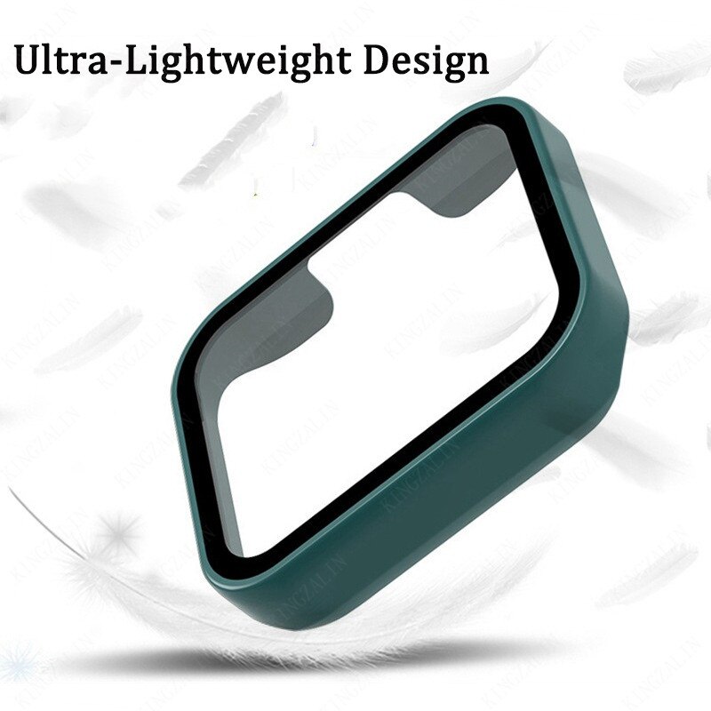 Coque en verre et Silicone pour Xiaomi Redmi Watch 2 Lite, protecteur d'écran, pour bracelet de montre Mi watch 2 Lite