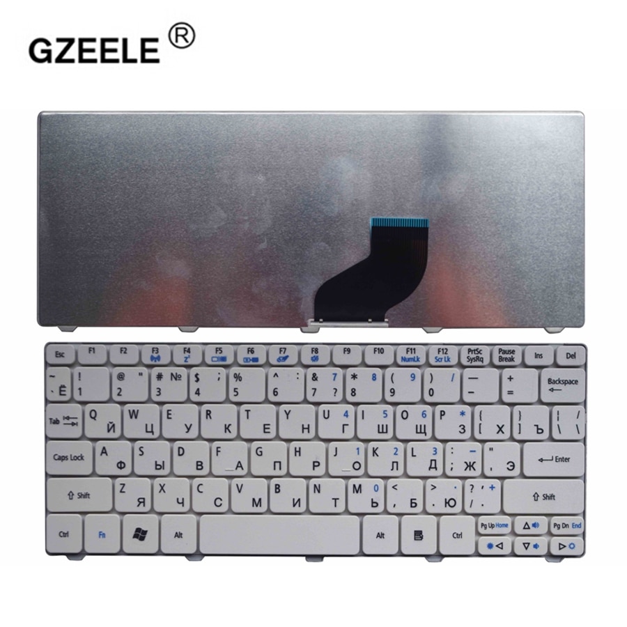 GZEELE RU laptop Keyboard for Packard Bell Dot SE SE2 SE3 S/E E2 E3 ME69BMP Replacement Keyboards RU