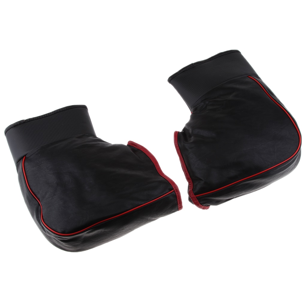 Handlebar Mitts, Motorcycle Bar Mittens Bike Windproof Neoprene Mittes with Thick for Scooter ATV Snowmobile Motocross Bicycle