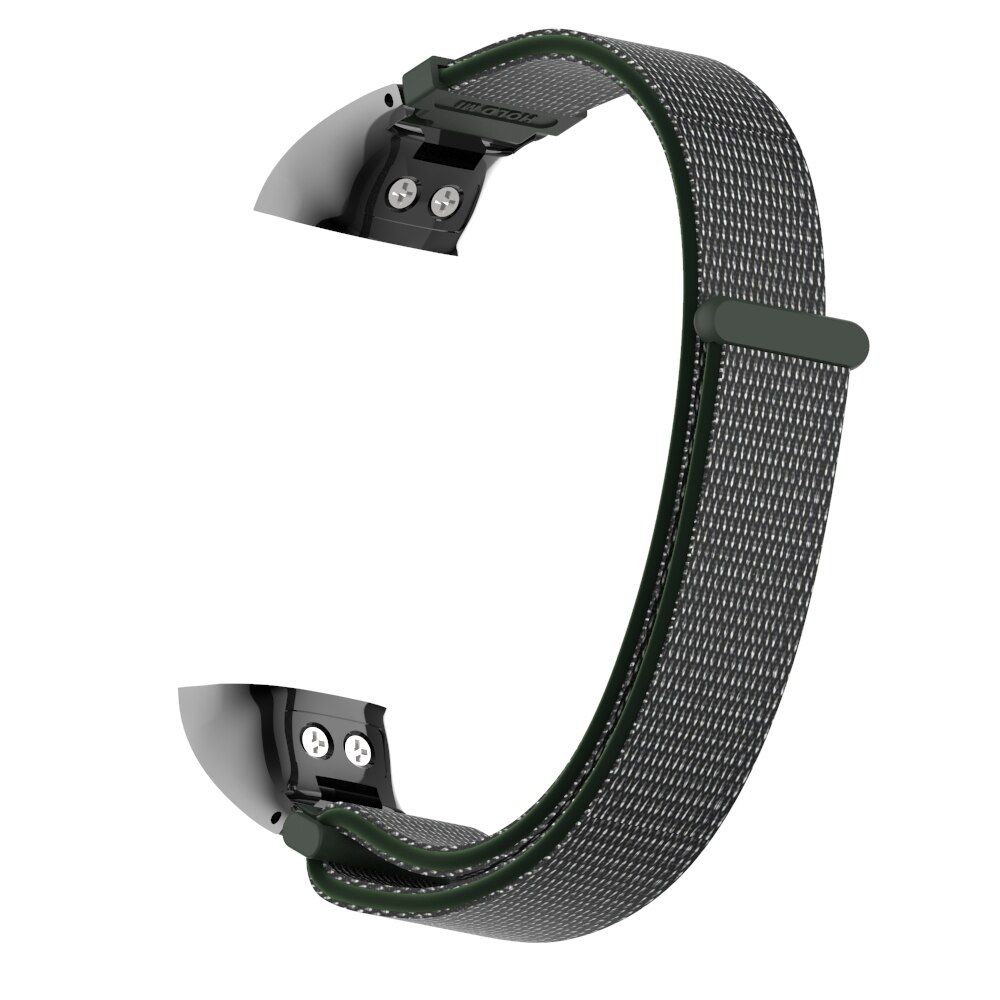 1PC Nylon Strap For Huawei Honor Band 5 4 Sport loop Bracelet Replacement Watch Band Metal Fixed Smart Watch Accessories: 3
