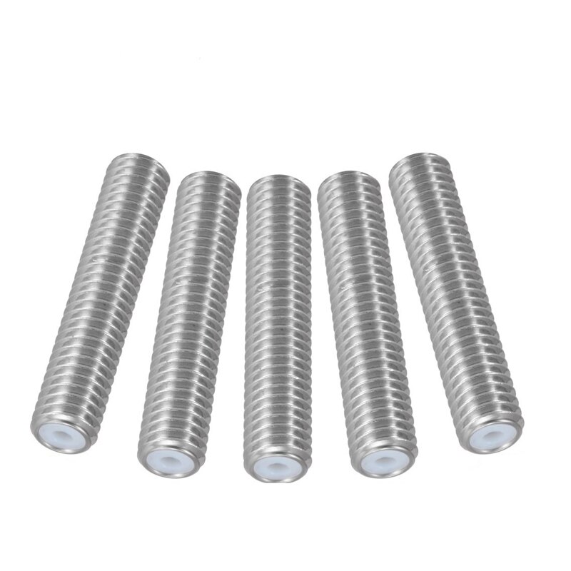 Anet L'extrémité Chaude Kit 5 pièces 30mm 1.75mm Gorge Tube 5 pièces 0.4mm Buse Extrudeuse Tête D'impression 5 pièces Bloc Chauffant En Aluminium pour A8 3D Imprimante