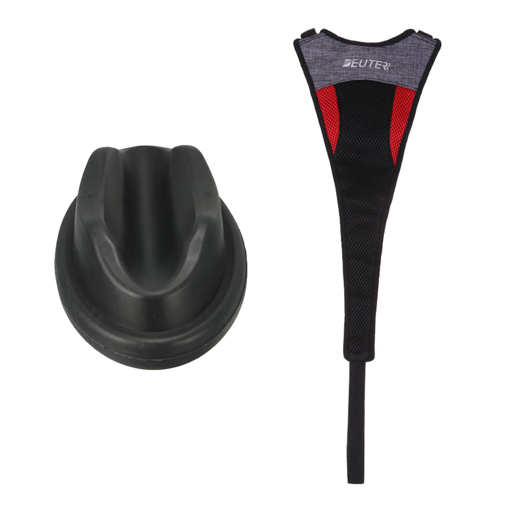 Bike Trainer Sweat Catcher Strap Frame Guard &amp; Front Wheel Riser