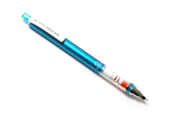 2 stk / lot uni m5-450 kontinuerlig blyblyant kuru / toga skrivning automatisk roterende bly studerende automatisk blyant 0.5mm: Som billede 1
