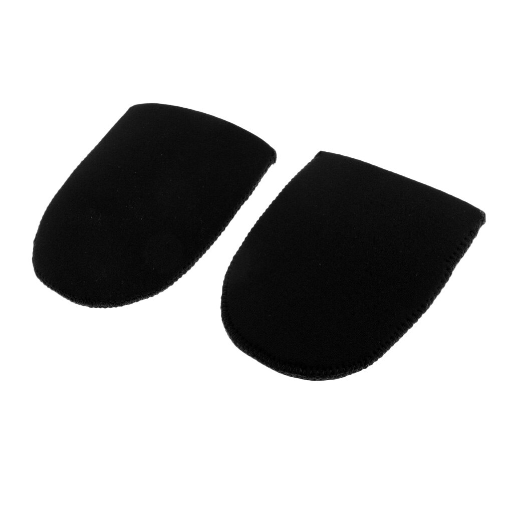 Thermal Neoprene Cycling Hiking Running Toe Covers Toe Warmer, 1 Pair: Black