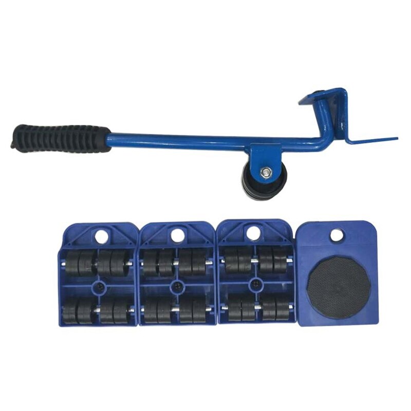 5 In 1 Moving Device Portable Heavy Lifting Device Furniture Moving Device Move R9JC: BL