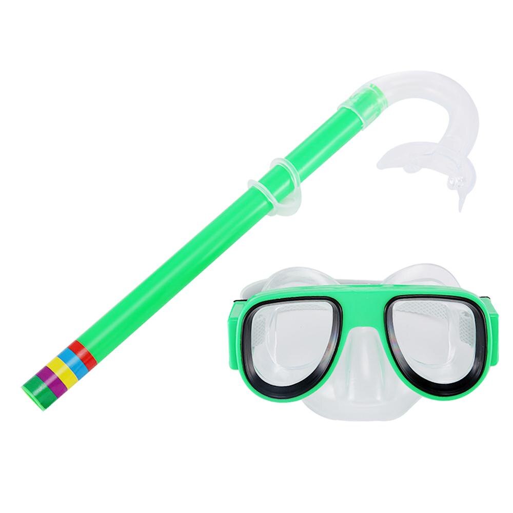 Snorkeling Set Swimming Diving Flippers Snorkel Equipment Scuba Goggles