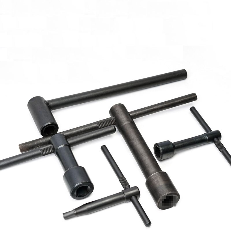 1PC Lathe Square Head Chuck Wrench Tool Holder Key Foursquare Screw Hand Lever Vertical Lathe