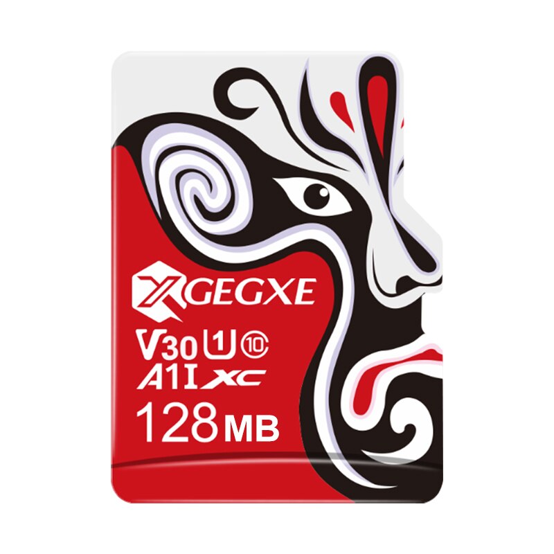 XGEGXE Original Brand Micro SD card 32GB Class 10 Memory Card Chinese Opera microSD 256GB 128GB 64GB 16gb TF Card de memoria: 128MB