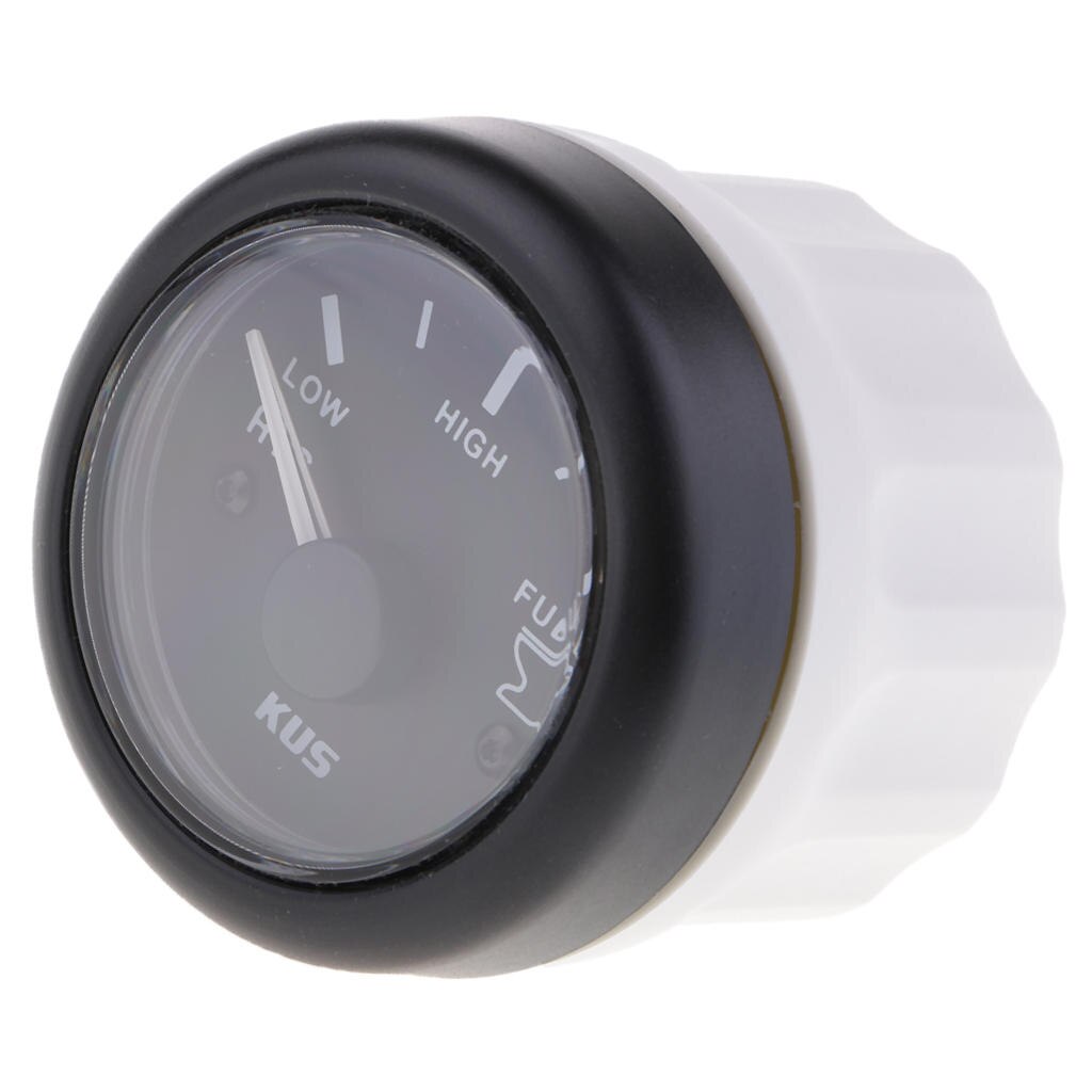 WASTE TANK GAUGE Marine Boat Waste Tank Level Gauge 240-33 OHMS Black