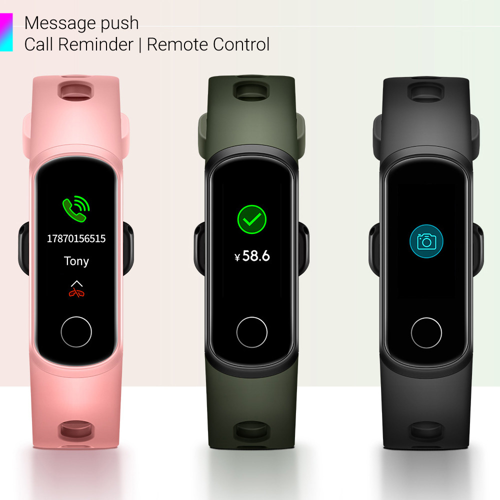 Huawei – montre connectée Honor Band 5i, bracelet AMOLED, moniteur de sommeil, natation, Sport, SpO2, oxygène sanguin, Original