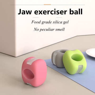 Jawline Jawzrsize – exercice de mâchoire, entraîneur de balles, ligne de mâchoire, à mâcher, muscle, nouveauté