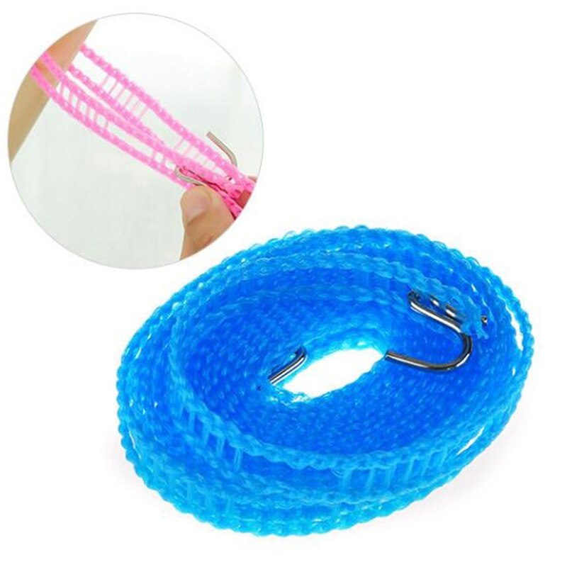 thumbnail image 2 of 5m Adjustable Nylon Clothesline - Windproof Portable Drying Line For Travel & Camping 2 of 11
