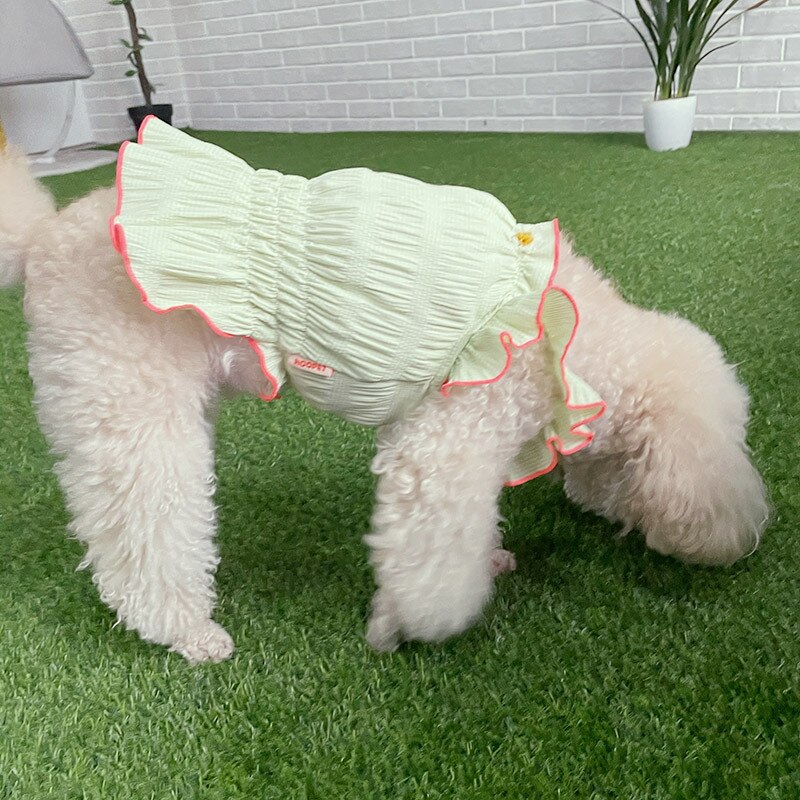 Hond Kleding Zomer Dunne Stijl Bichon Hiromi Theekopje Kleine Hond Puppy Koreaanse Versie Van Het Vest Teddy Lente Zomer Yorkie: 2 / Xxl