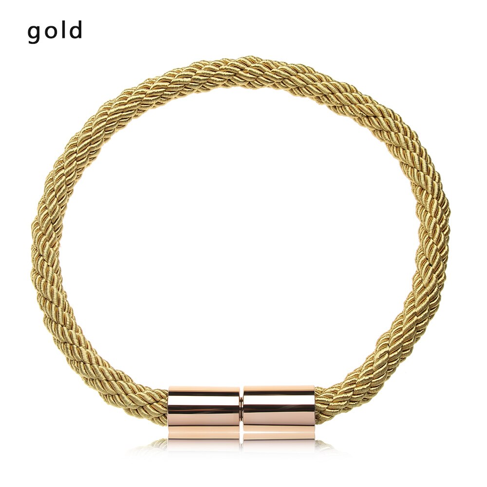 1pc magnetische gordijnbinders, haak, gesp, clip, gordijnbinder, polyester, decoratief accessoire voor thuis, gordijnhouder, riem: Goud