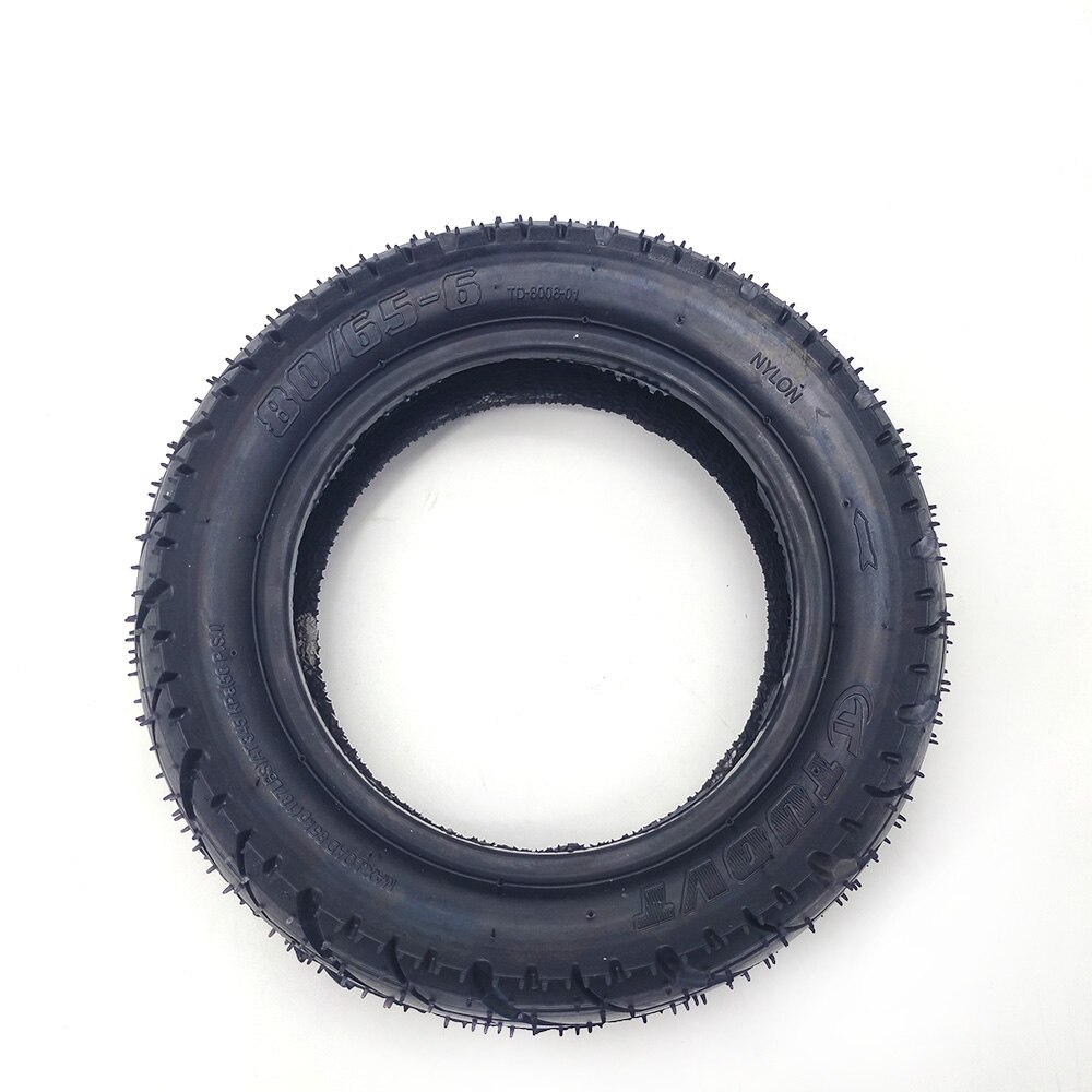 80/65-6 Tire Inner Tube Outer Tyre for Electric Scooter 10 Inch TOUVT 10x3.0/10x2.50 Upgrade Pneumatic Tire Replacement Parts