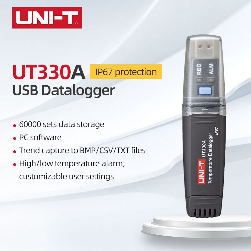 UNI-T USB Datalogger UT330A UT330B UT330C 60000 la... – Vicedeal