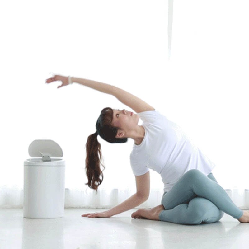 NINESTARS Smart Trash Can Intelligent Induction Automatic Motion Sensor Trash Bin 10L Large Capacity