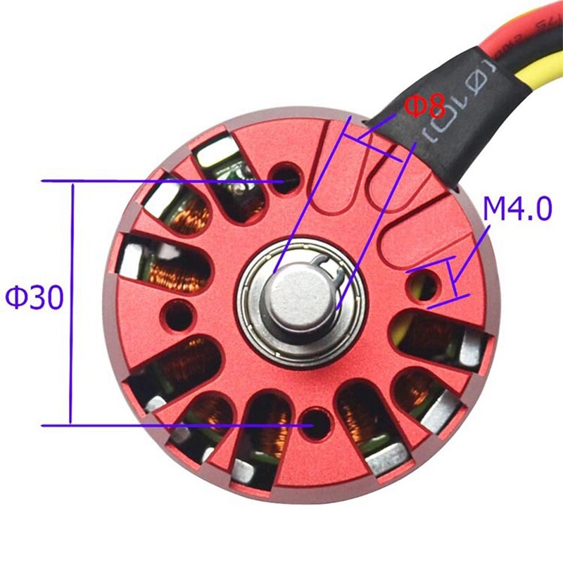 Brushless Outrunner Motor N5065 270KV for DIY Electric Skateboard